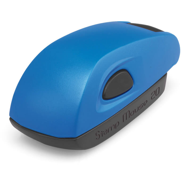 Automat COLPO Stamp Mouse 20 kolor niebieski